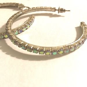 Rhinestone hoops MAKE ME AN OFFER